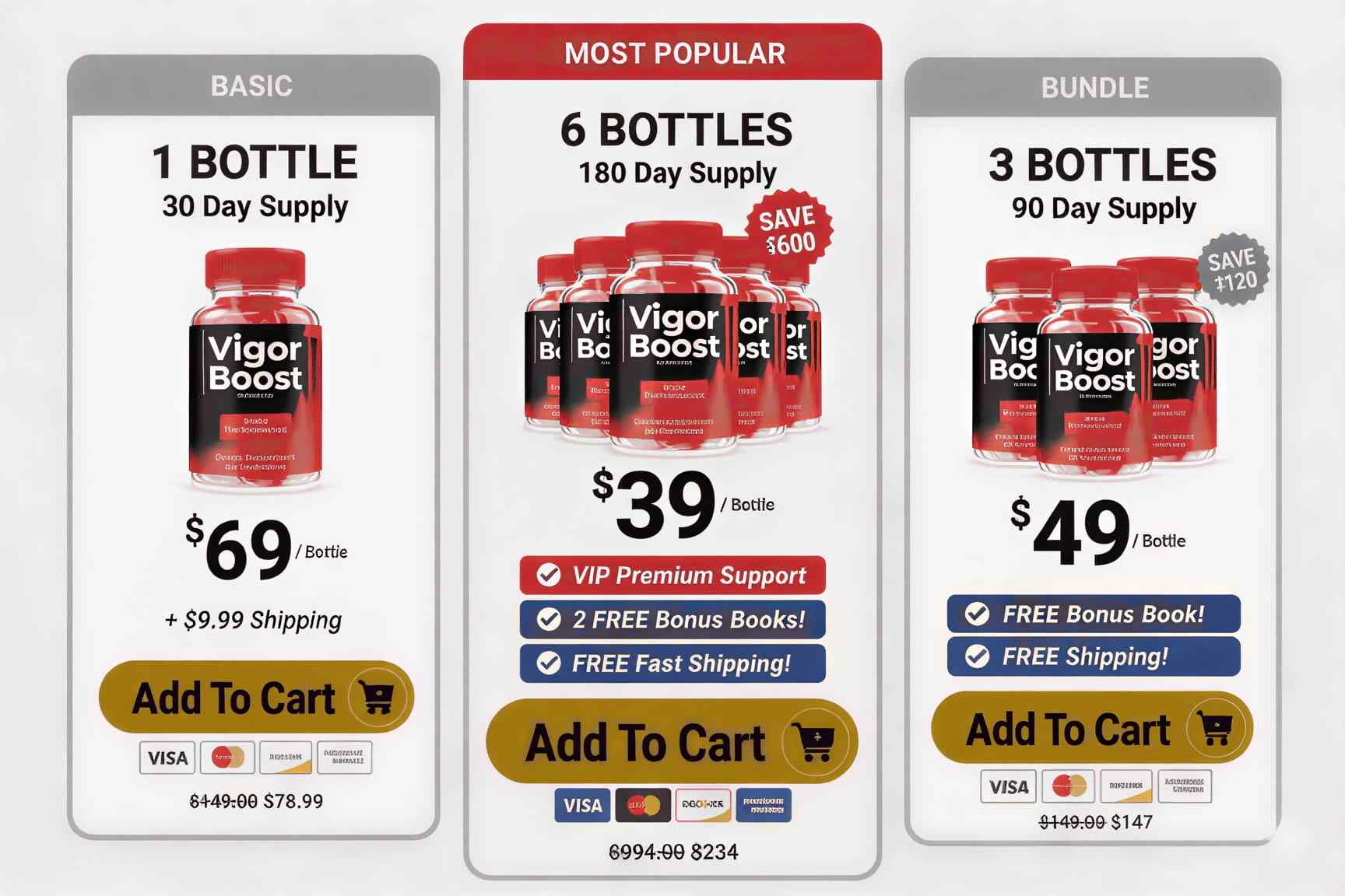 Vigor BoostSpecial Discount Pricing